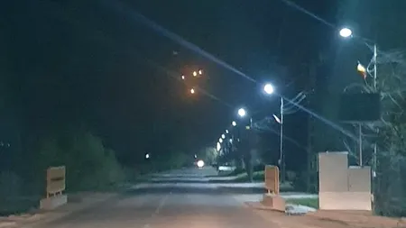 S-a instalat panica în Galați, luni seara! Lumini ciudate au apărut pe cer