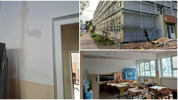 Paradox la Arad: școală renovată prin PNRR, dar părinții chemați să zugrăvească pe banii lor