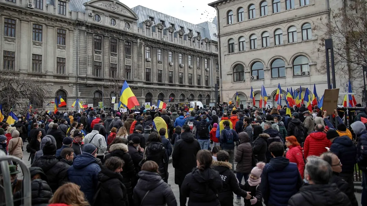 Jandarmeria Capitalei: Organizatorii protestelor vor fi sancționați pentru că au participat peste 100 de persoane