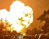 Cauza exploziei de la Crevedia: Un nor de gaze de 40 de metri