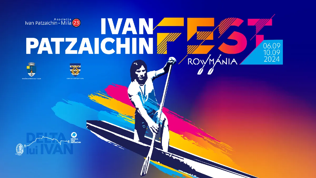 Festivalul Ivan Patzaichin – Rowmania 2024: Sărbătoare a Deltei și a gastronomiei locale