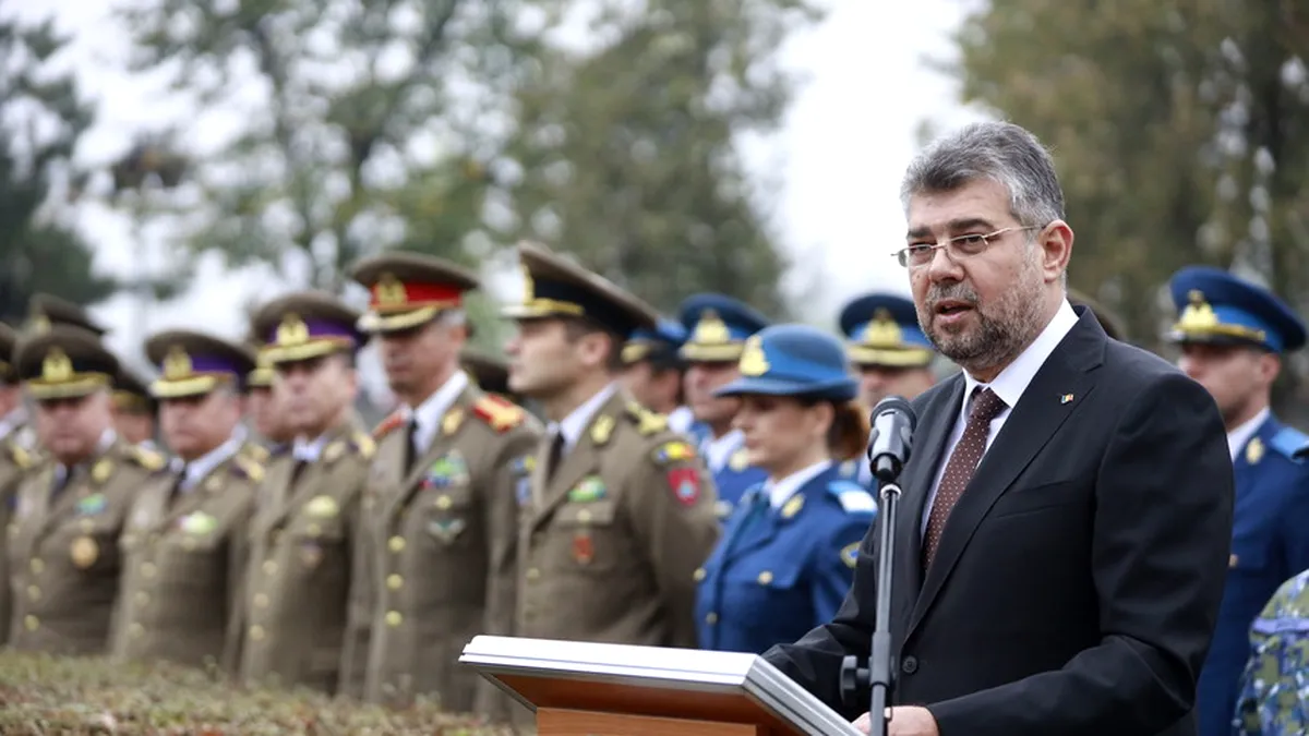 Premierul Ciolacu: România 