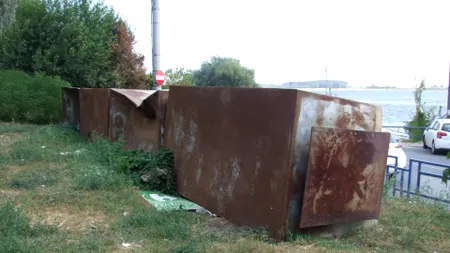 Sculptura „Omagiu lui Brâncuși” a lui Hilgemann, salvată după 32 de ani în care a ruginit în bălării