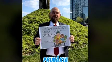 Piedone i-a făcut safteaua lui Nicușor Dan! I-a donat o bancnotă rușinoasă (Video)