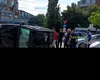 Soțul vicepreședintei Curții de Apel, implicat într-un accident: Mașina se răstoarnă, test pozitiv la droguri