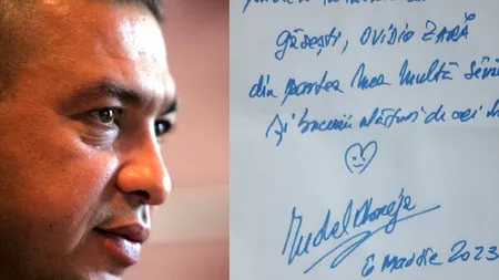Ce bilet a scris Rudel Obreja înainte de a muri