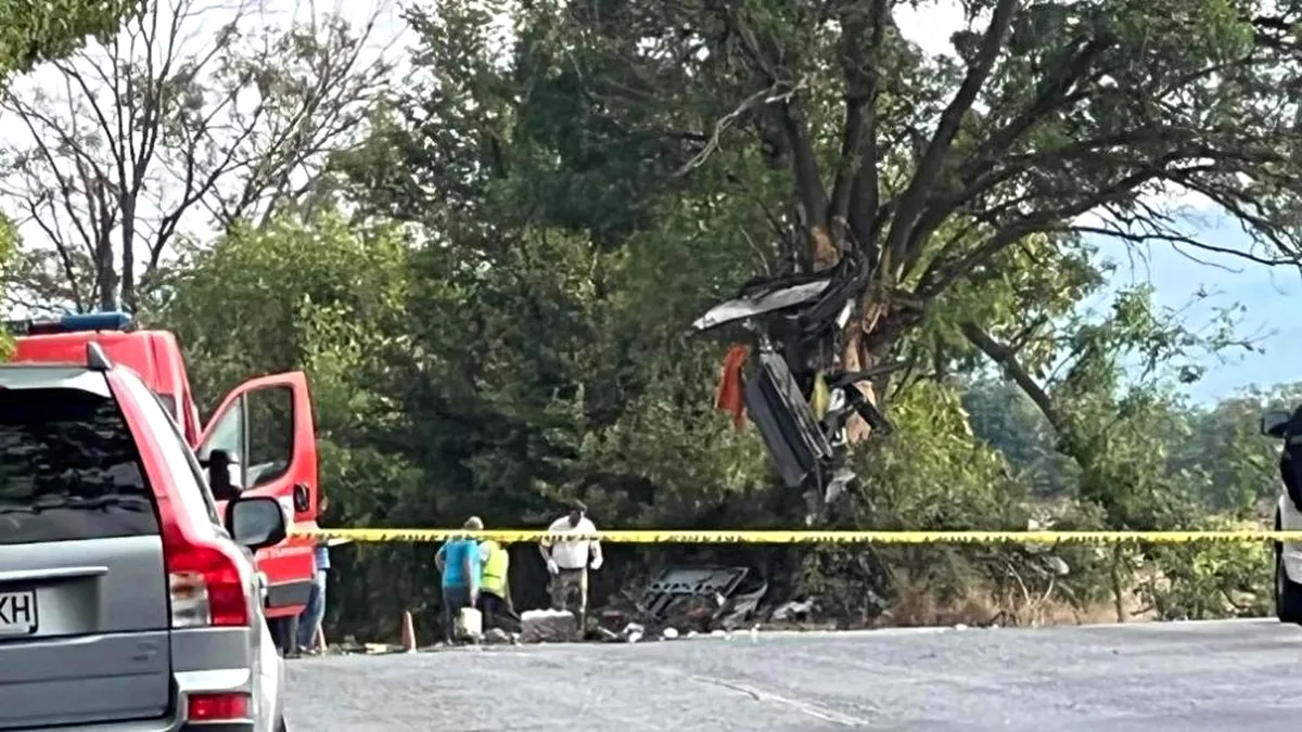 Autocar românesc, implicat într-un accident grav în apropiere de Veliko Tărnovo. 4 morți și mai mulți răniți