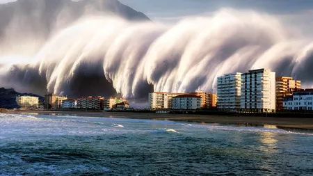 Centrală nucleară din Japonia, lovită de un tsunami generat de cutremur  