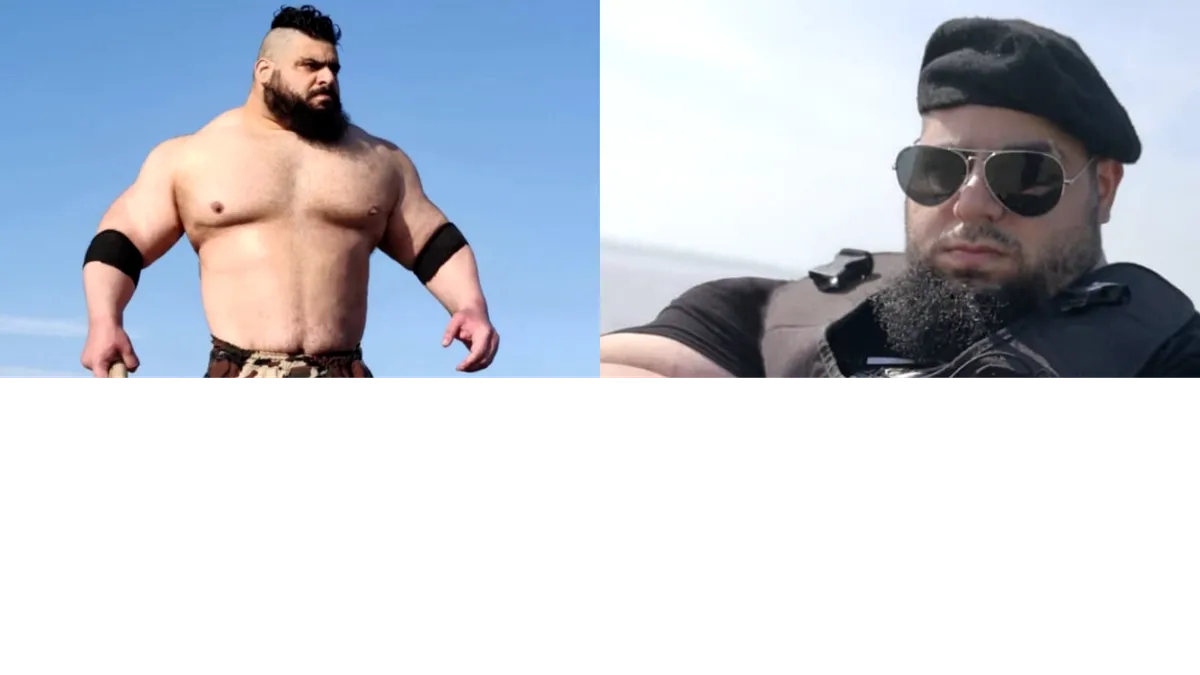 „Hulk din Iran” revine în ringul de luptă. Cine este luptătorul de 175 de kilograme