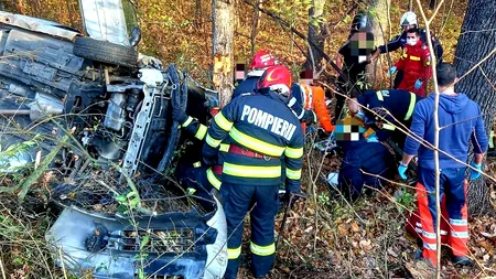Cinci victime într-un accident rutier pe A1 la Bolintin Deal