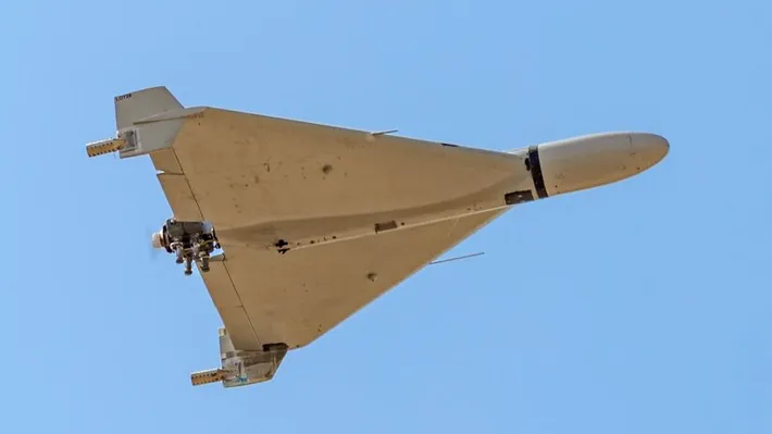 O dronă rusească a pătruns pentru puțin timp în spațiul aerian al României