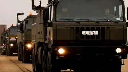 România va fi străbătută de coloane militare în zilele următoare