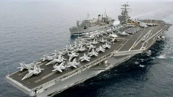 Portavionul american care a pierdut trei avioane din greșeală