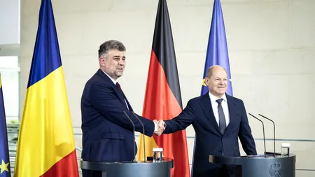 Cancelarul german Scholz mulțumește premierului Ciolacu