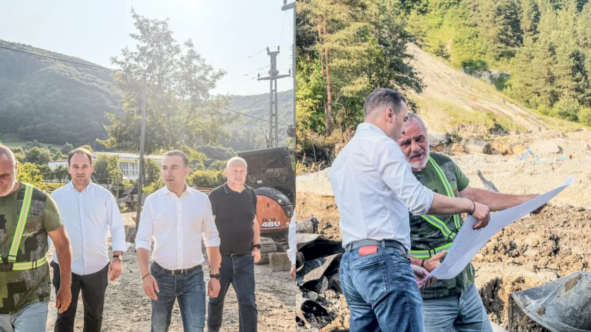 Ministrul Economiei, informat din 3 în 3 ore despre lucrările de la Praid: „Nu sunt mulțumit de ritmul în care evoluează lucrările”