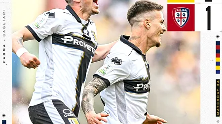 Dennis Man a adus victoria Parmei, cu un gol la vinclu
