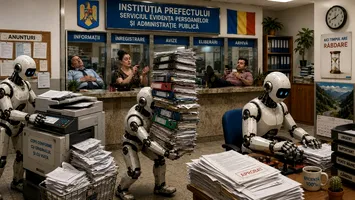 S-a bifat un jalon PNRR: Statul începe să pună roboții la muncă.