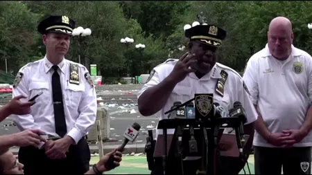 NYPD despre haosul live: „Mai mulți oameni au fost răniți astăzi”