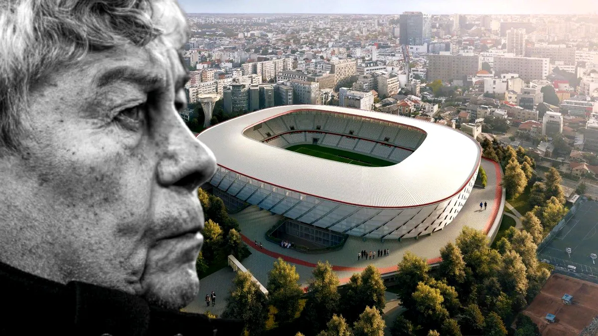 Omagiu pentru Mircea Lucescu: noul stadion Dinamo îi va purta numele