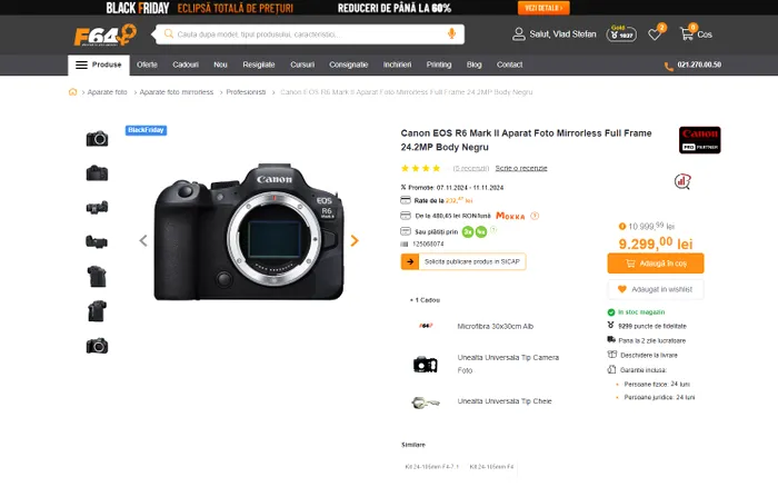 Reduceri artificiale de Black Friday la F64: Creșterea prețurilor pentru reduceri „spectaculoase”