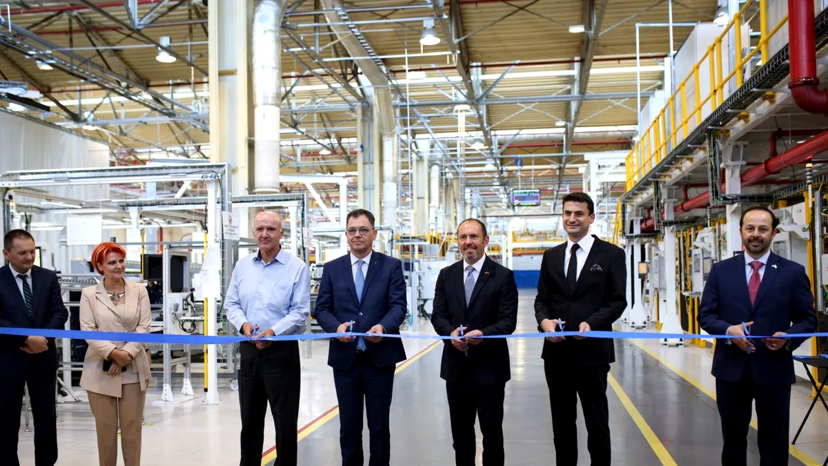 Ford Otosan a inaugurat la Craiova noua linie de ansamblare a bateriilor pentru producţia de vehicule electrice în România