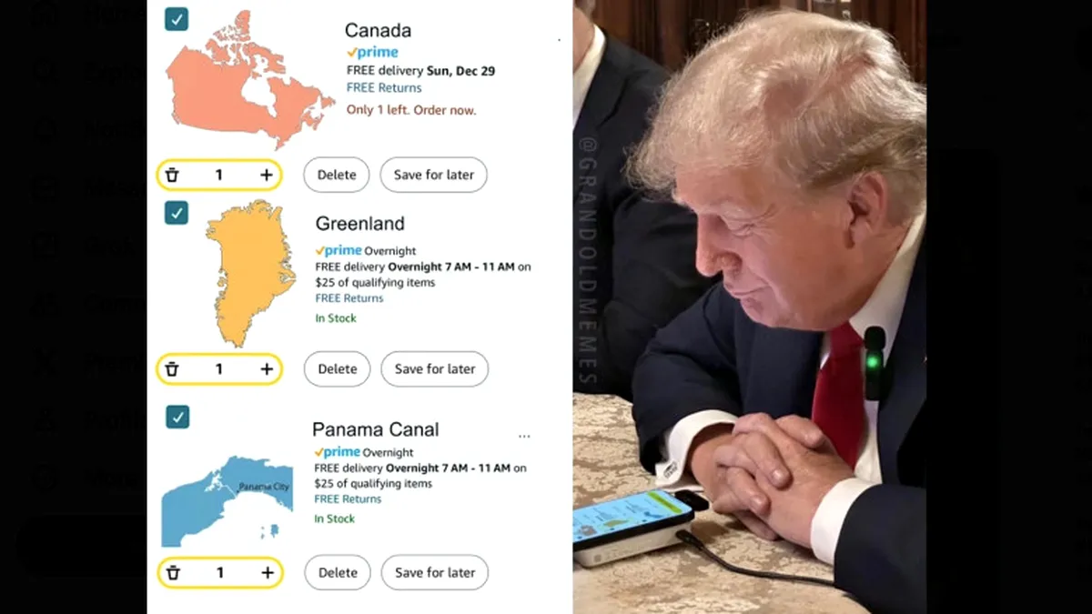 Postarea lui Eric Trump despre cumpărarea țărilor de pe Amazon a devenit virală: „Ne-am întors!