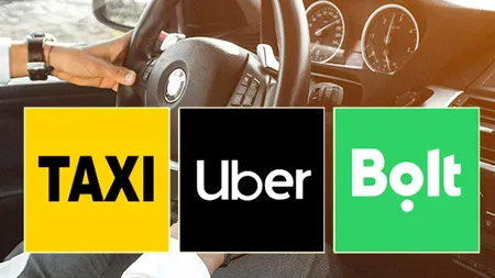 Taxi vs. Uber/Bolt: Cine te țepuiește mai tare?