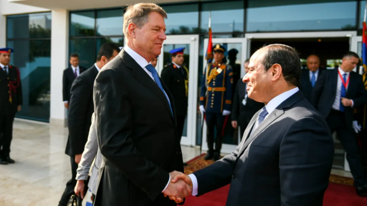 În ce scop? Explicațiile Administrației Prezidențiale cu privire la vizita președintelui Iohannis în Egipt