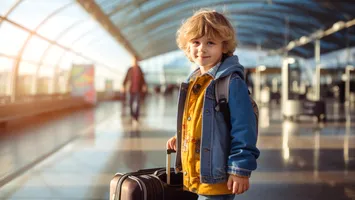 Copil abandonat în aeroport pentru că îi expirase pașaportul. Părinții nu au vrut să piardă zborul