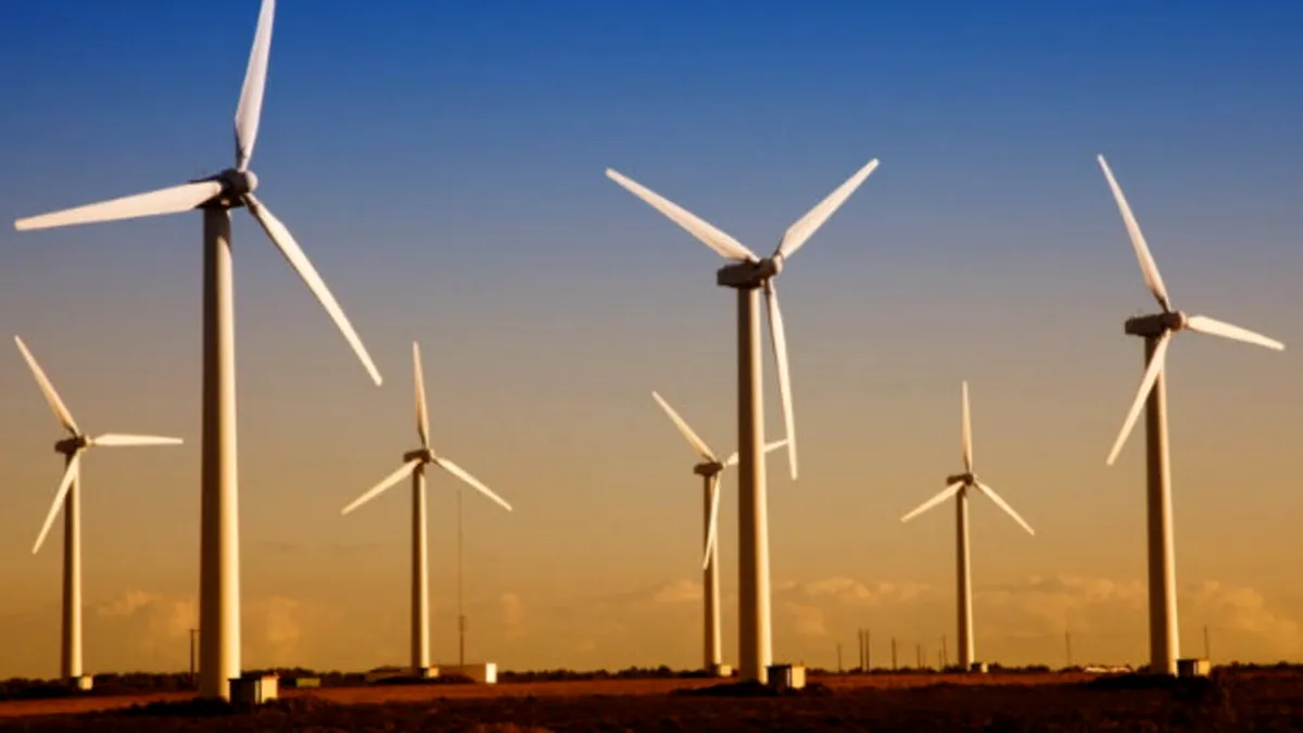 Zi istorică pentru energie: a fost pus în funcțiune primul parc eolian nou, după o pauză de un deceniu