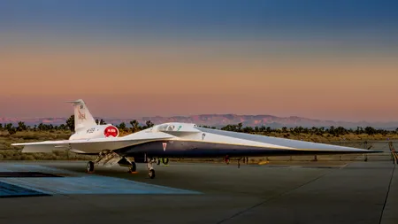 X-59, avionul supersonic cu tehnologia „low-boom”: De la New York la Londra în doar câteva ore