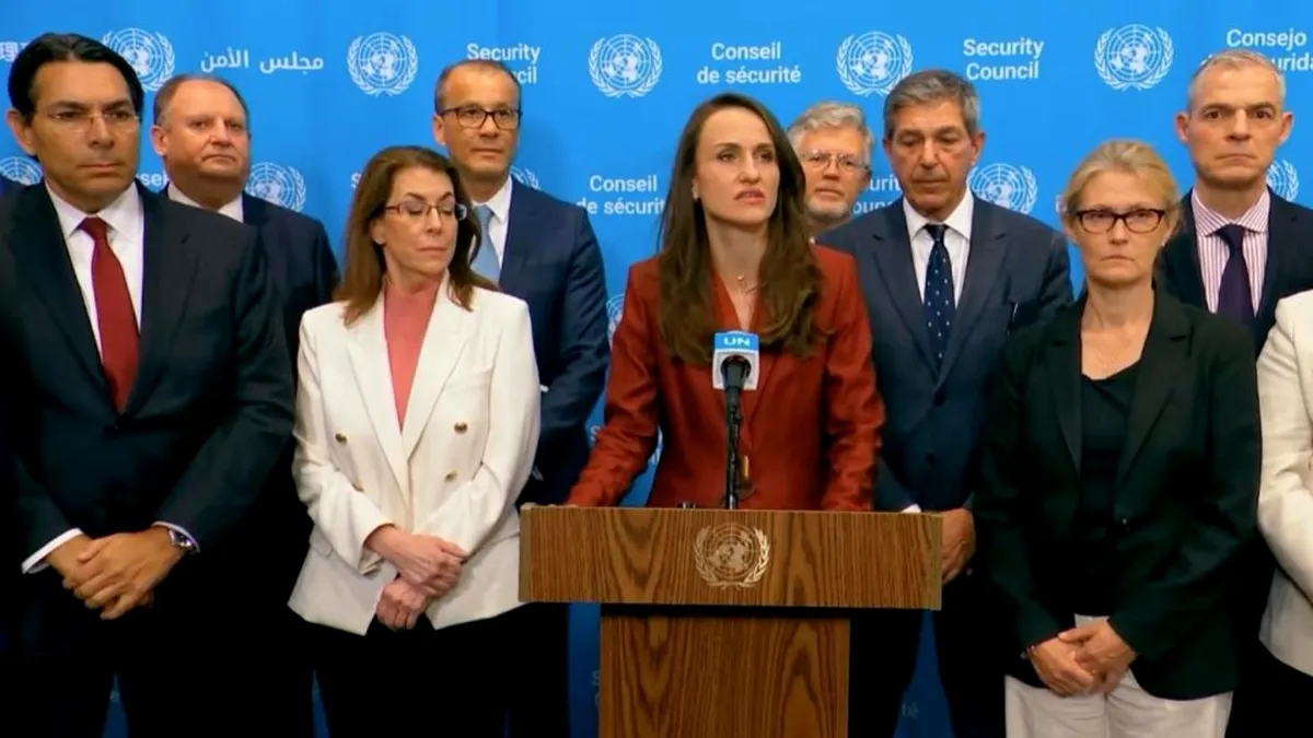 Oana Țoiu a mințit. Consiliul de Securitate al ONU s-a reunit pentru Israel, nu pentru drona de la Galați