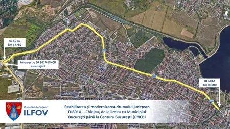 7 drumuri județene din Ilfov, modernizate și reabilitate în 2025. Proiectele au primit avizul pentru finanțare europeană