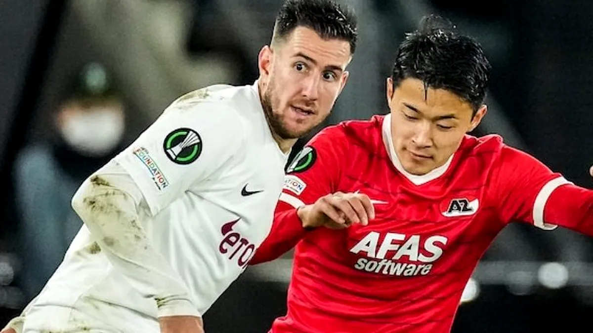 CFR Cluj, învinsă de AZ Alkmaar, în Conference League. Șanse infime de calificare în primăvara europeană