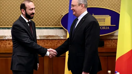 Premierul a discutat despre securitatea din regiune cu ministrul de externe armean