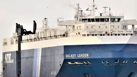 Români luați ostatici de rebeli houthi pe un vas deținut de o companie din Israel