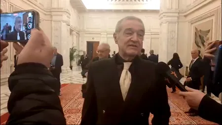 Gigi Becali în Parlament: Răspunsuri evazive despre legile pe care le va propune VIDEO