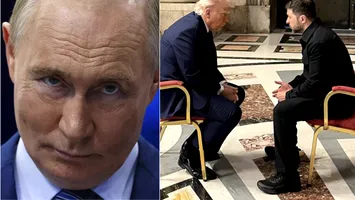 Donald Trump, furios pe Putin după ce a plecat de la înmormântarea Papei: „Poate doar mă duce de nas”