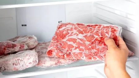 Câte luni se poate păstra carnea la congelator?