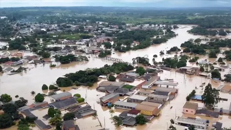 Inundații în Brazilia: ”Cel mai mare dezastru climatic din istoria țării”