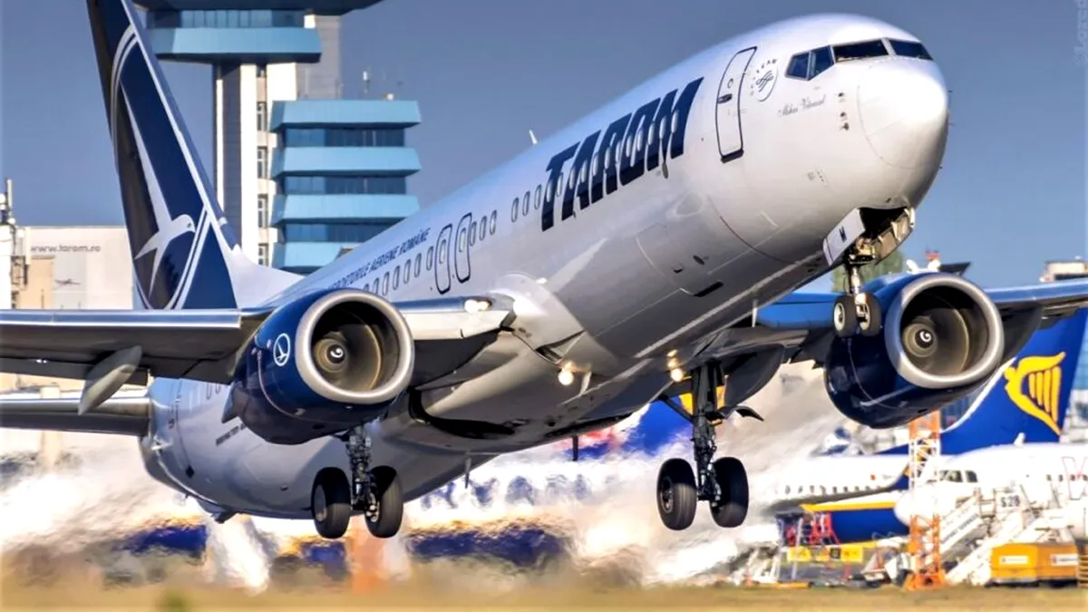 TAROM vrea să închirieze patru avioane Boeing 737 MAX