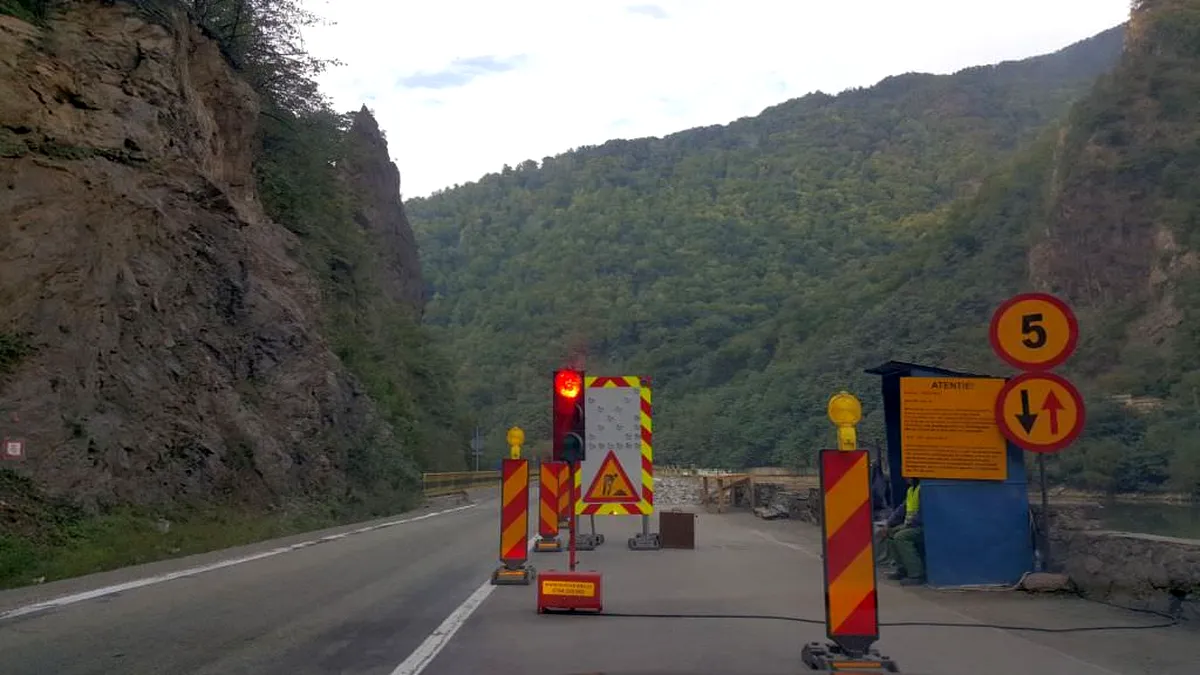 Au început restricțiile de circulație pe Valea Oltului