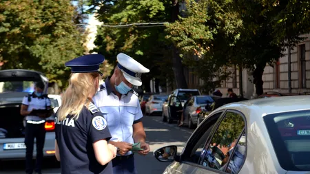 Cluj: Părinți sancționați în trafic pentru nerespectarea prevederilor legale cu privire la transportarea copiilor în mașină