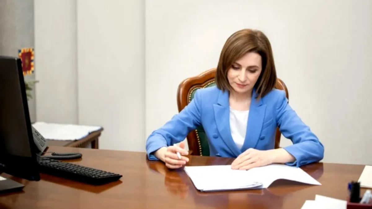Maia Sandu a retras cetățenia pentru 9 membri ai regimului separatist din Transnistria