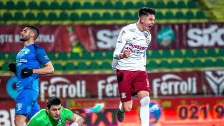 Rapid – Academica 1-0, în Liga 1. Adrian Mutu a debutat cu dreptul pe banca tehnică a echipei giuleștene (Video)