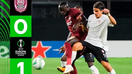CFR Cluj – Sivasspor 0-1, în Conference League. Suporterii i-au cerut demisia lui Dan Petrescu