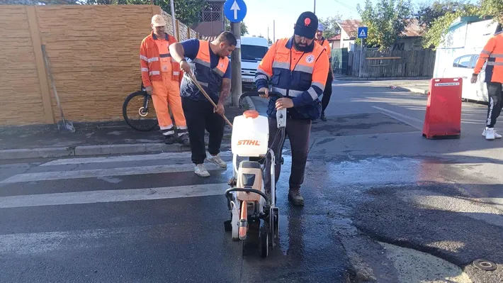 Continuă lucrările în Sectorul 5: Străzile Ciubotica Cucului și Ilie Guriță au intrat în reparații. Carosabilul și trotuarele, refăcute
