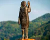 A dispărut statuia de bronz a Melaniei Trump din orașul ei natal