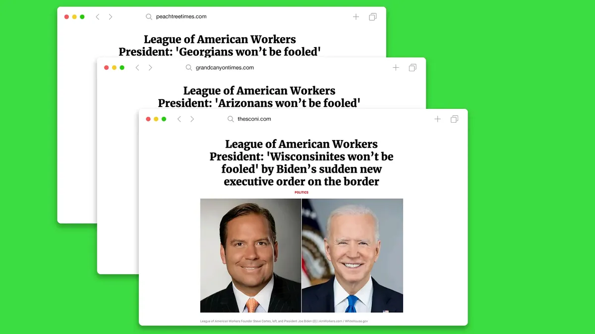 League of American Workers: Fostul purtător de cuvânt al lui Trump acuzat de „astroturfing”