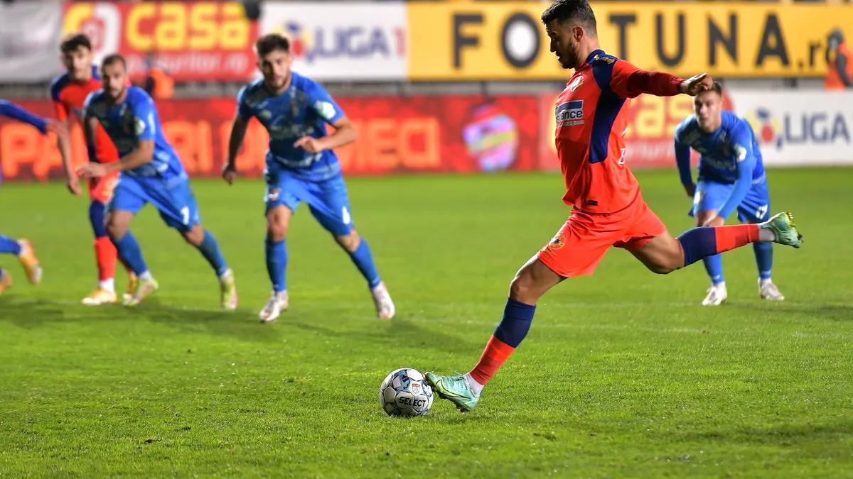 Liga 1, etapa a 12-a. Rezultatele înregistrate și clasamentul actualizat. FCSB s-a apropiat la șase puncte de CFR Cluj